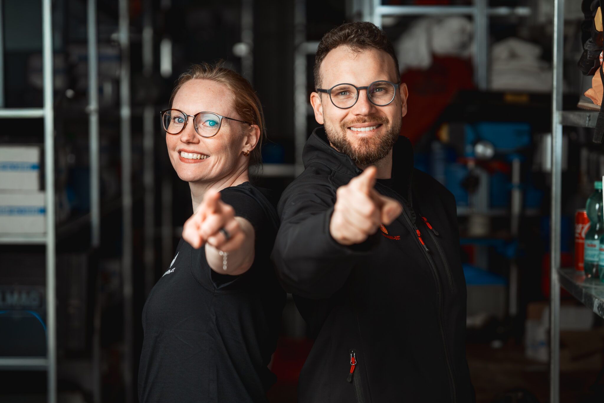 Vicky und Karsten von Blitzschutz München Hartmann BET